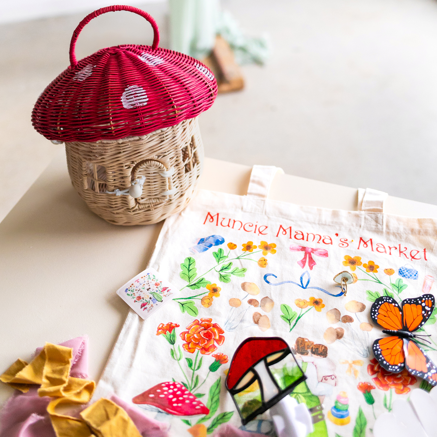 Muncie Mama's Market Tote Bag