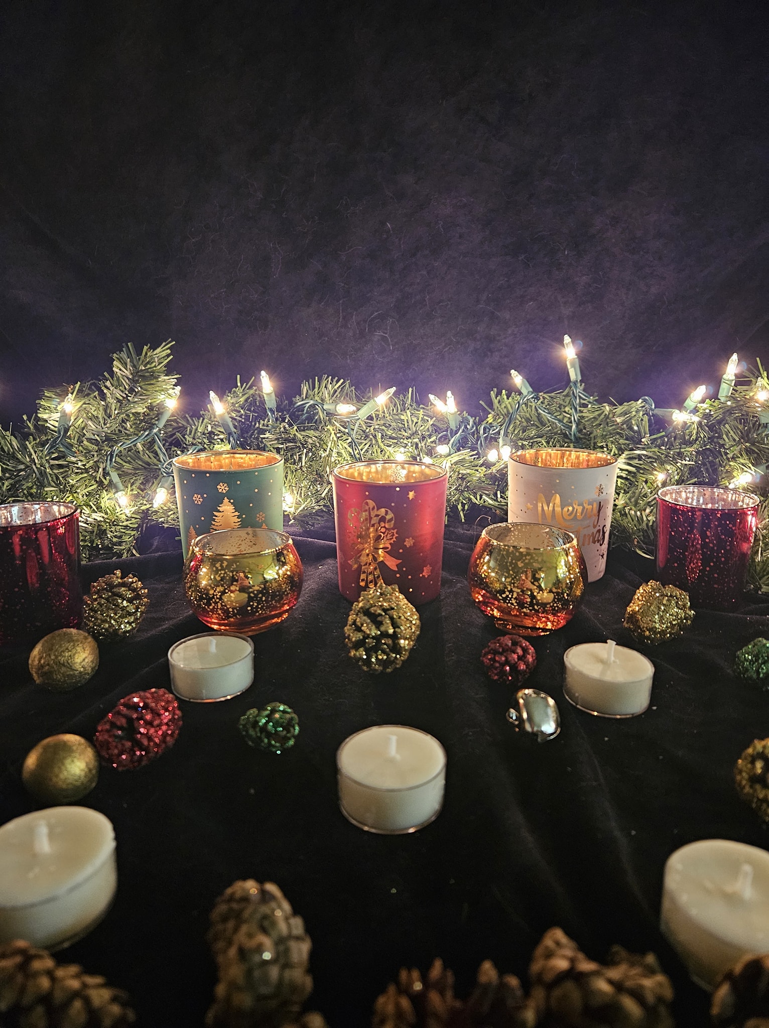Christmas Holders with Six Tealights