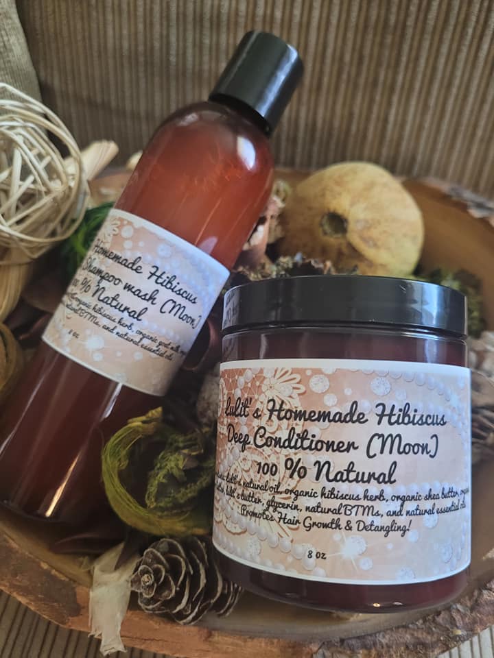 LuLit’s Goat Milk Hibiscus Shampoo / LuLit’s Hibiscus Deep Conditioner