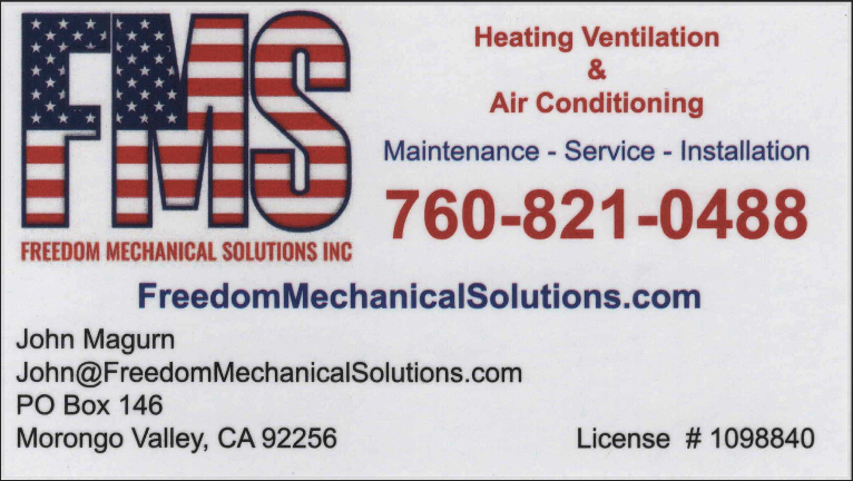 Freedom Mechanical Solutions banner