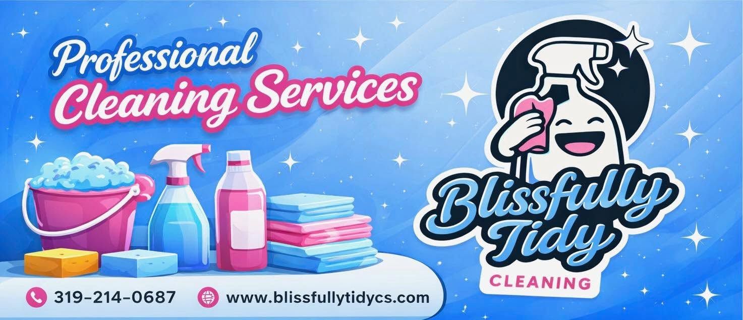 Blissfully Tidy Cleaning Service LLC banner